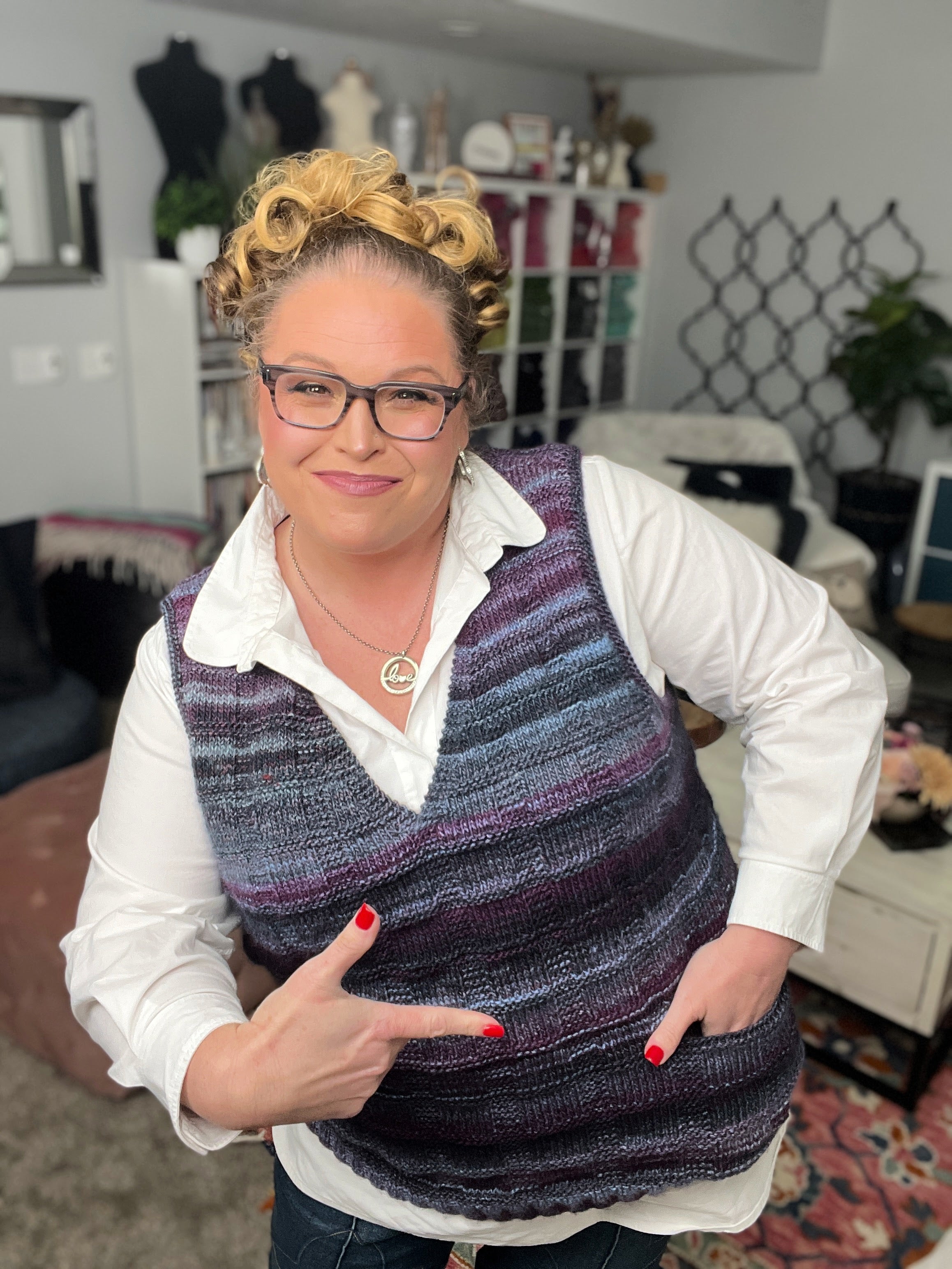 Lorelai Knit Sweater Vest Pattern