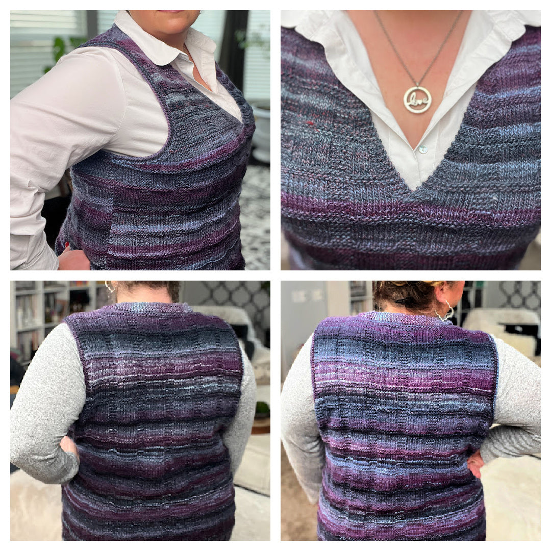 Lorelai Knit Sweater Vest Pattern