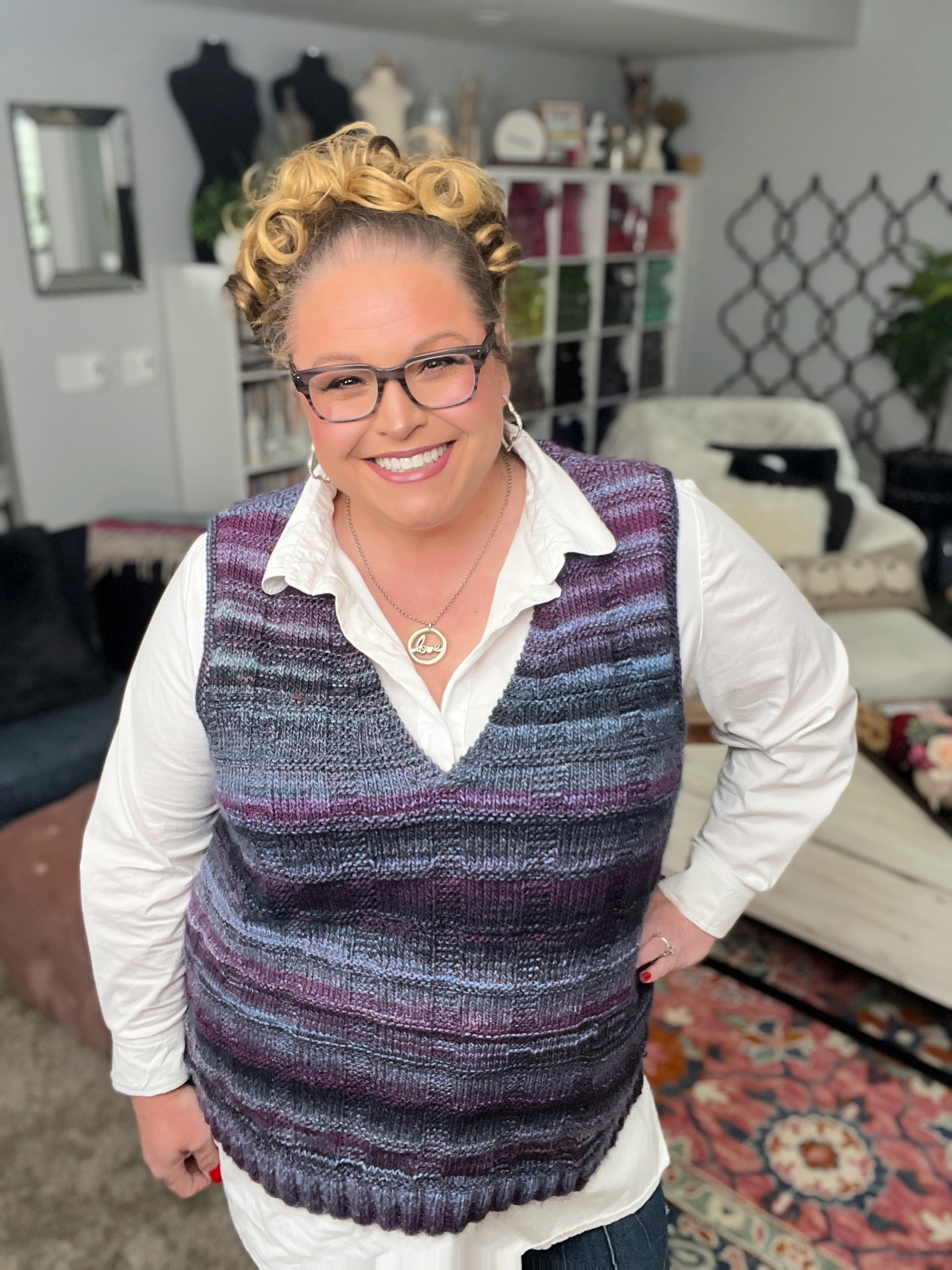 Lorelai Knit Sweater Vest Pattern
