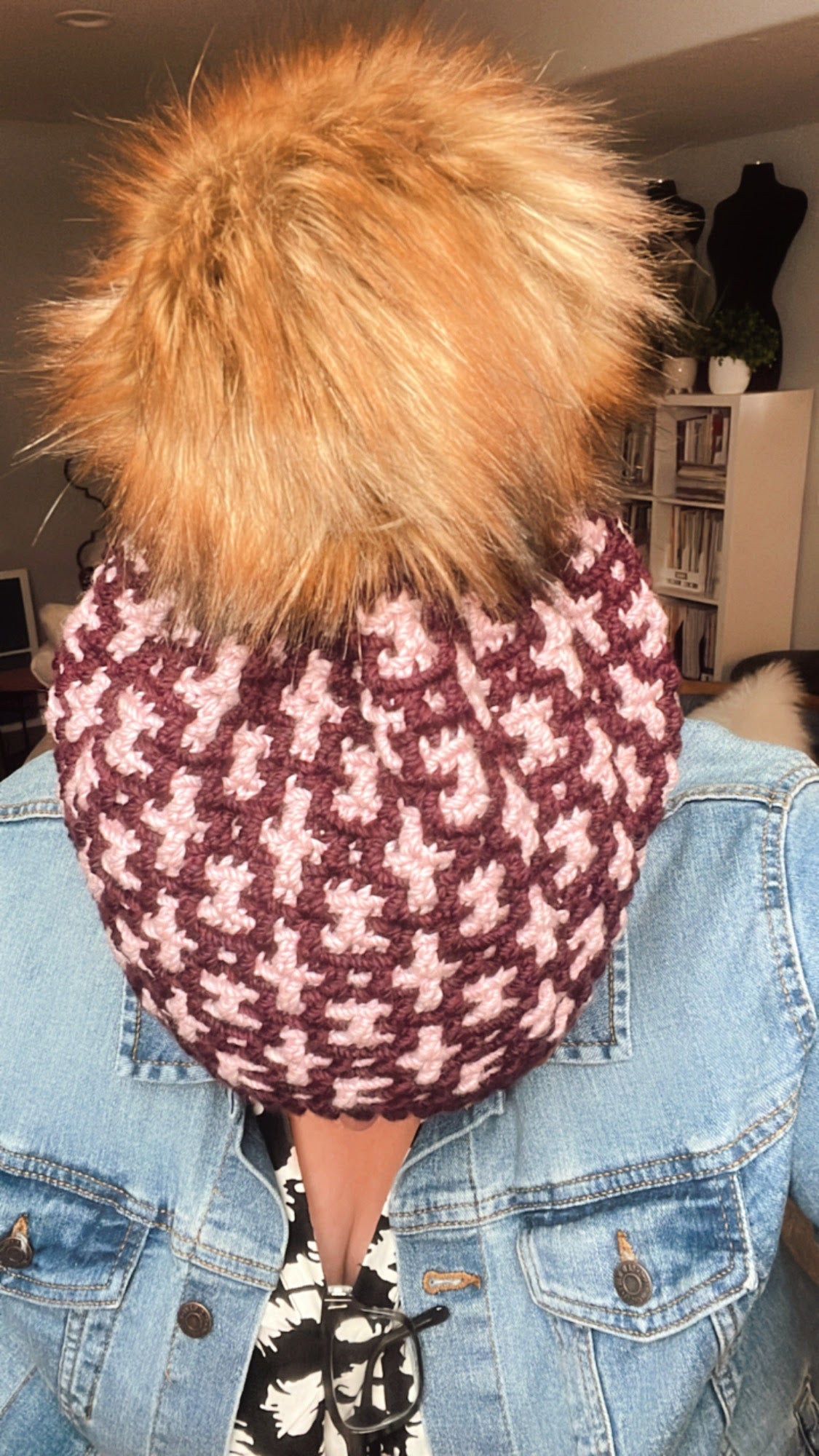 Mallow Crochet Mosaic Hat Pattern