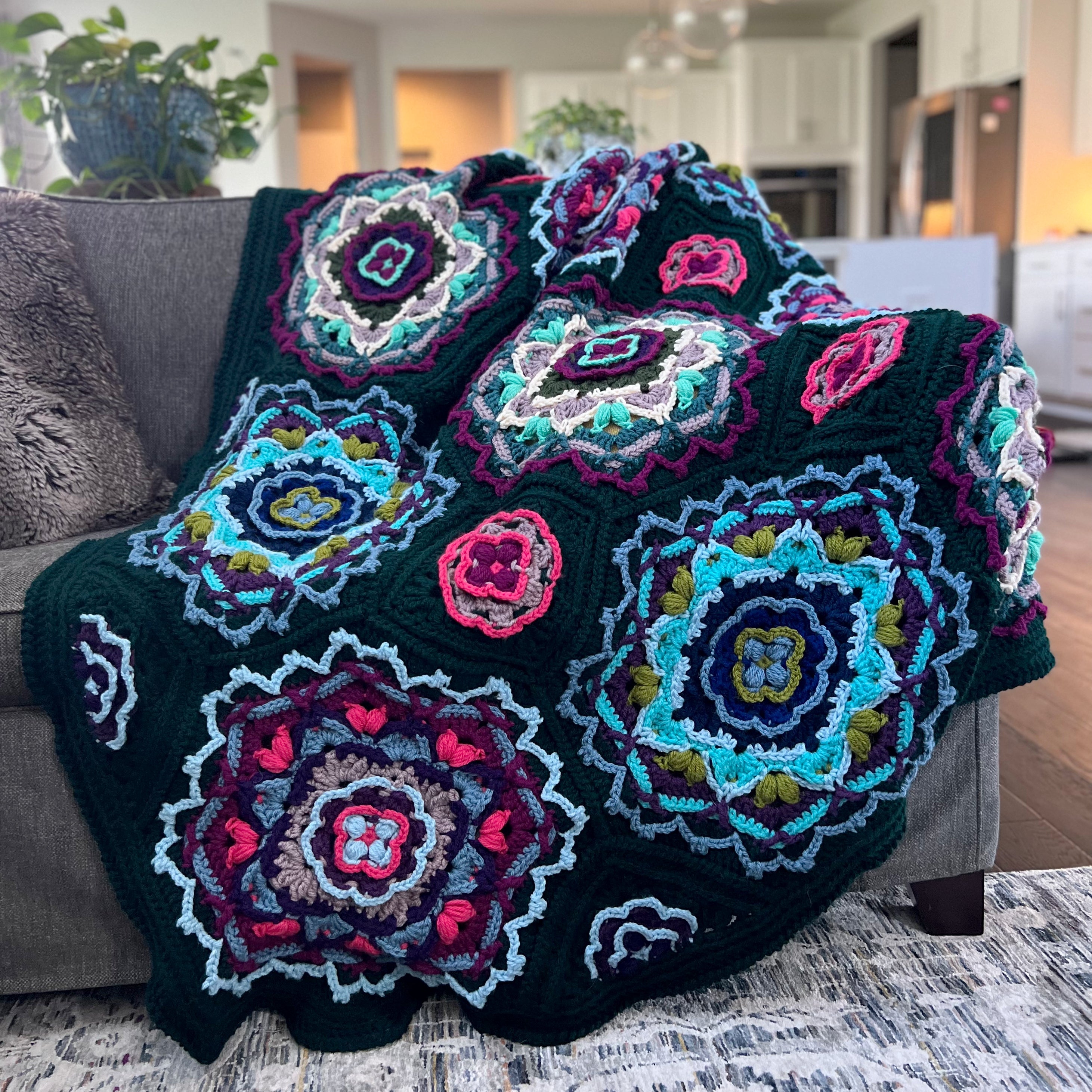 Monet Crochet Blanket