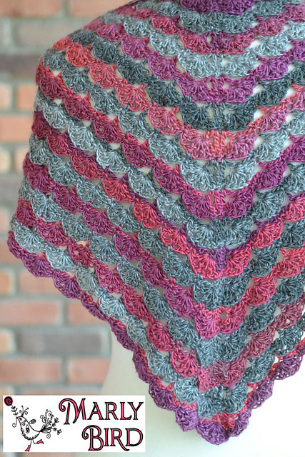 No Stopping Me Now Shawlette Sample