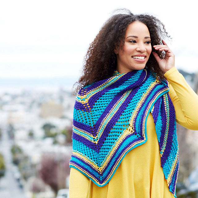 Outside the Chic Box Shawl Sample