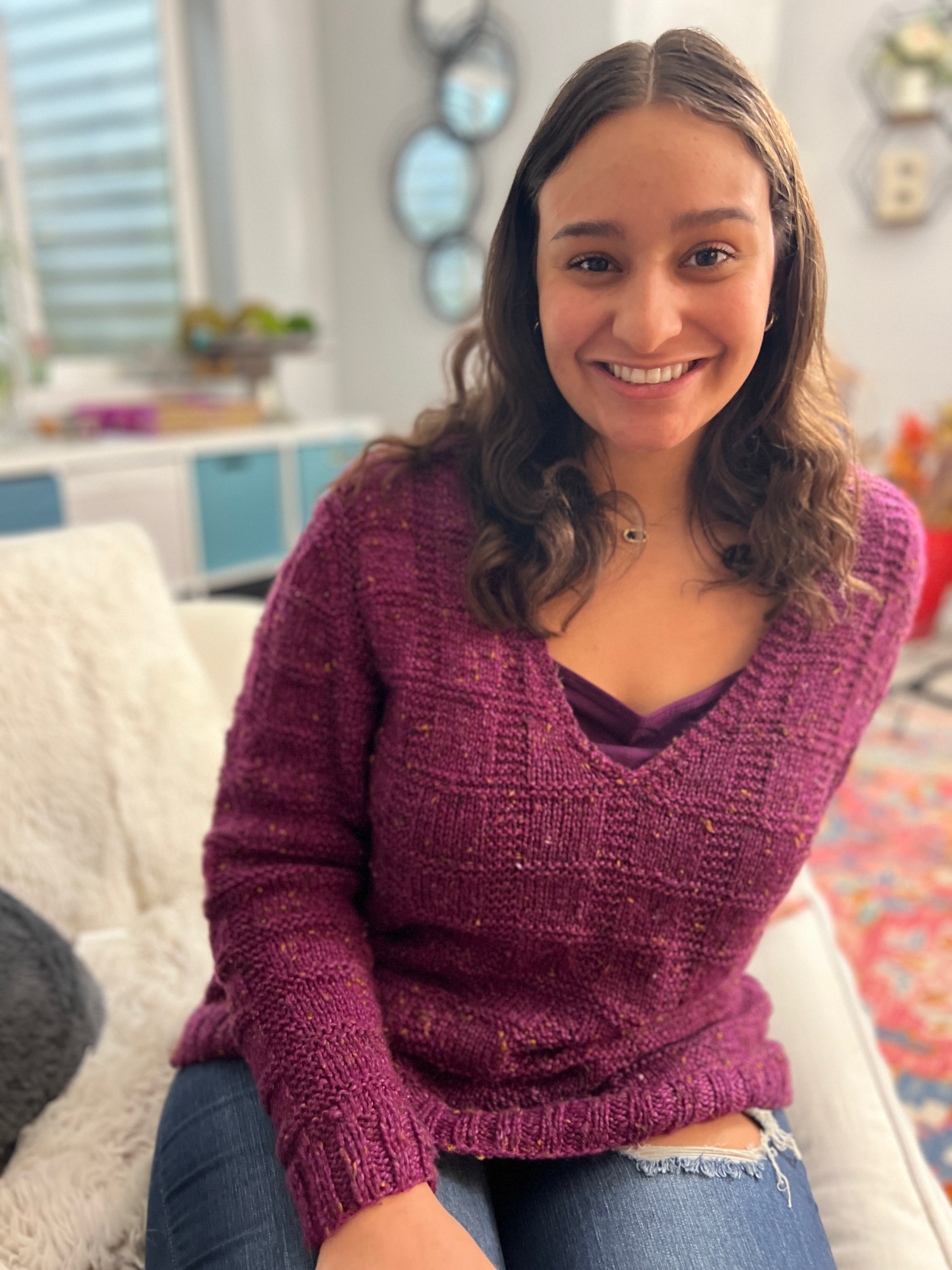 Paris Geller Knit Sweater Pattern