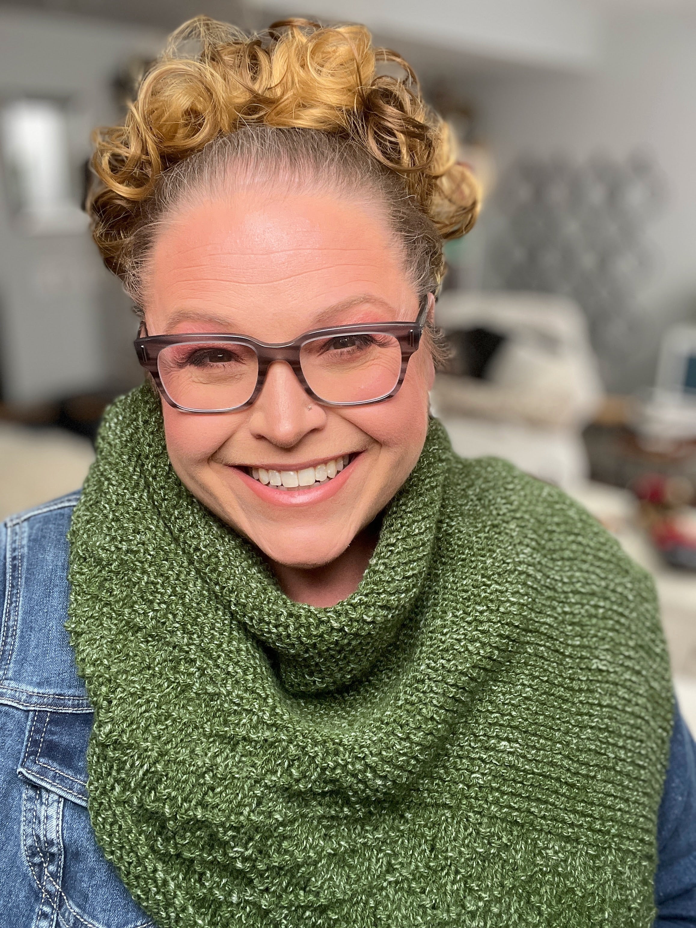 Peak Serenity Knit Shawl Pattern