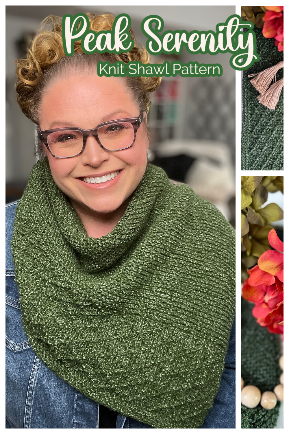 Peak Serenity Knit Shawl Pattern