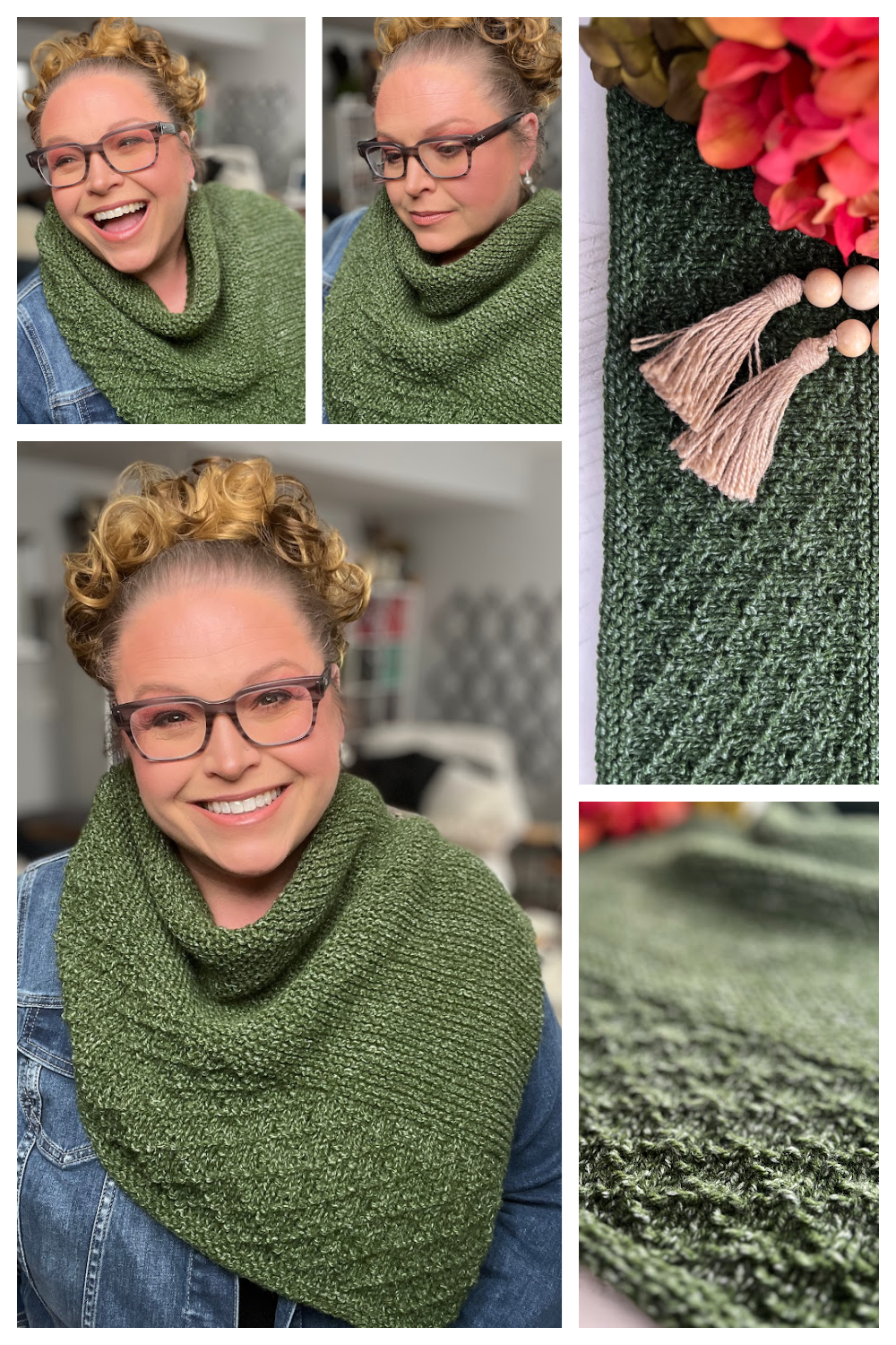 Peak Serenity Knit Shawl Pattern