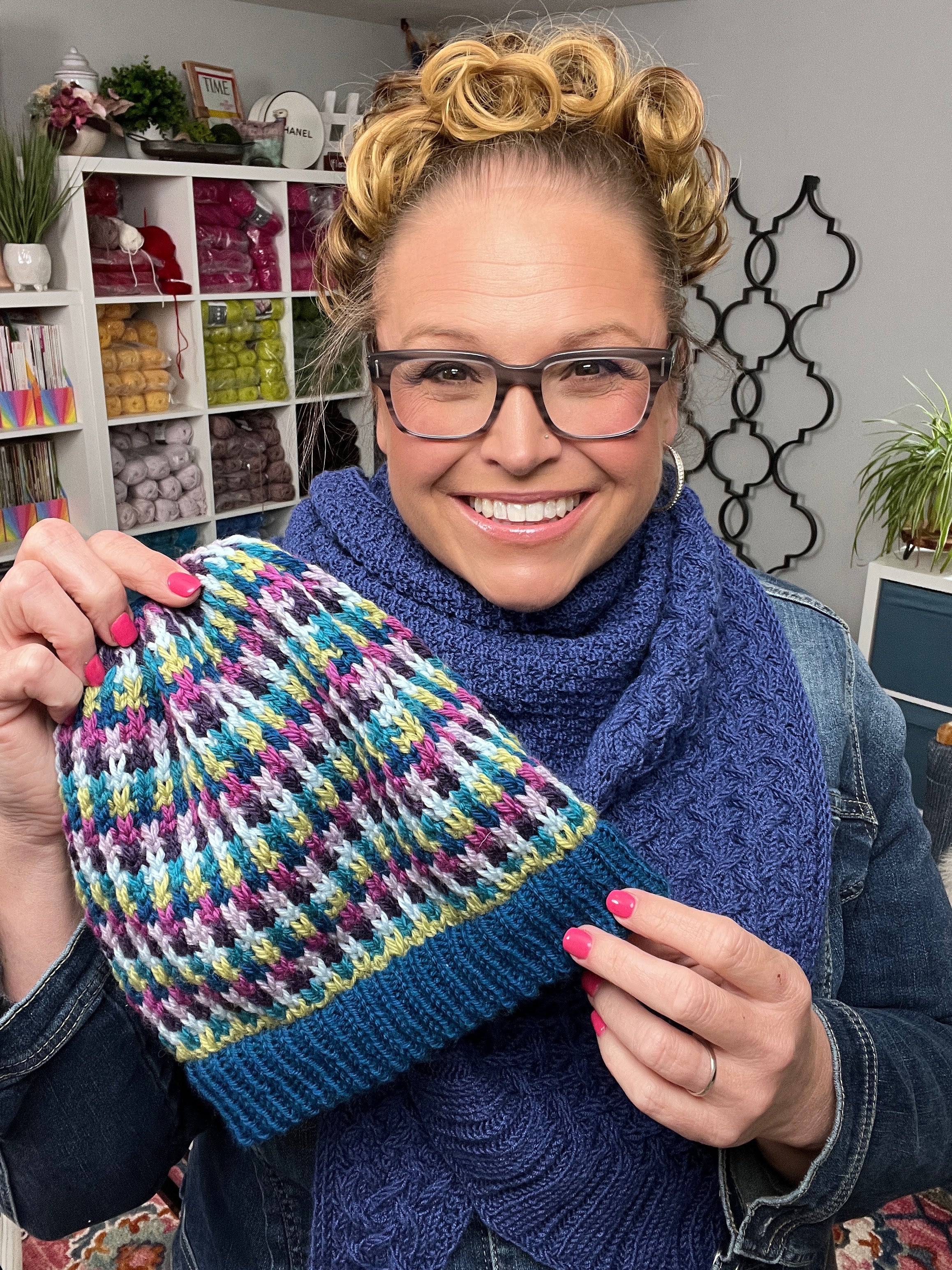 Pixel Pop Knit Hat Pattern