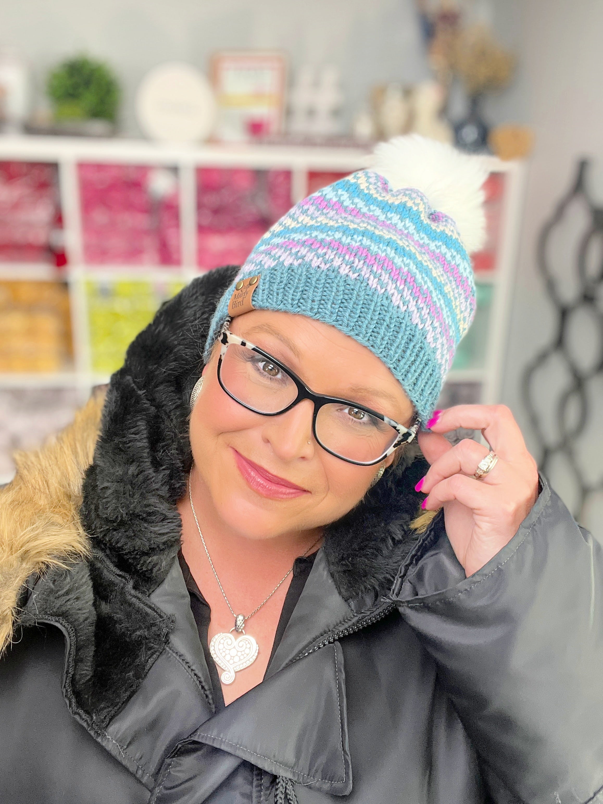 Prism Trail Knit Hat Pattern