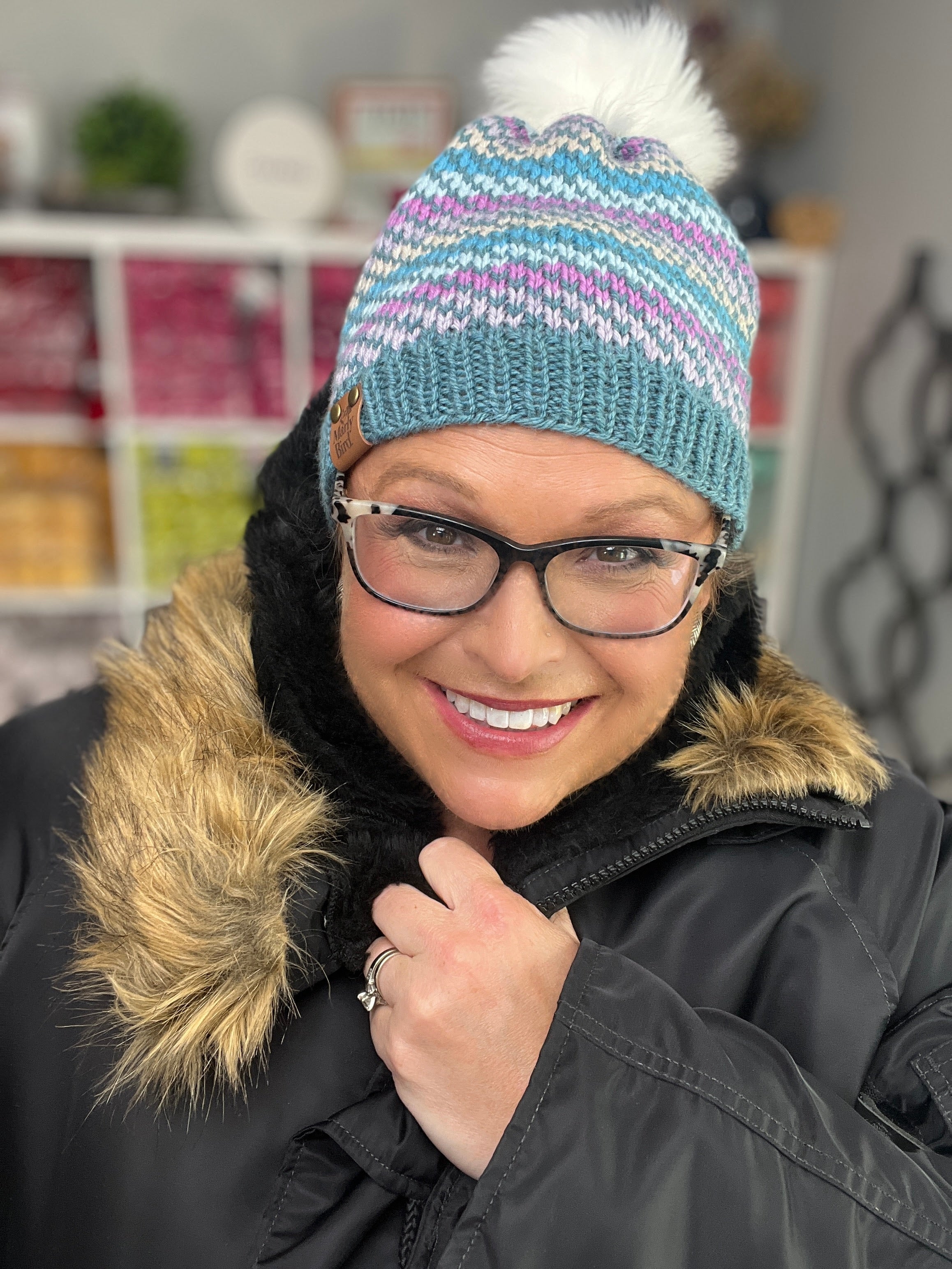 Prism Trail Knit Hat Pattern