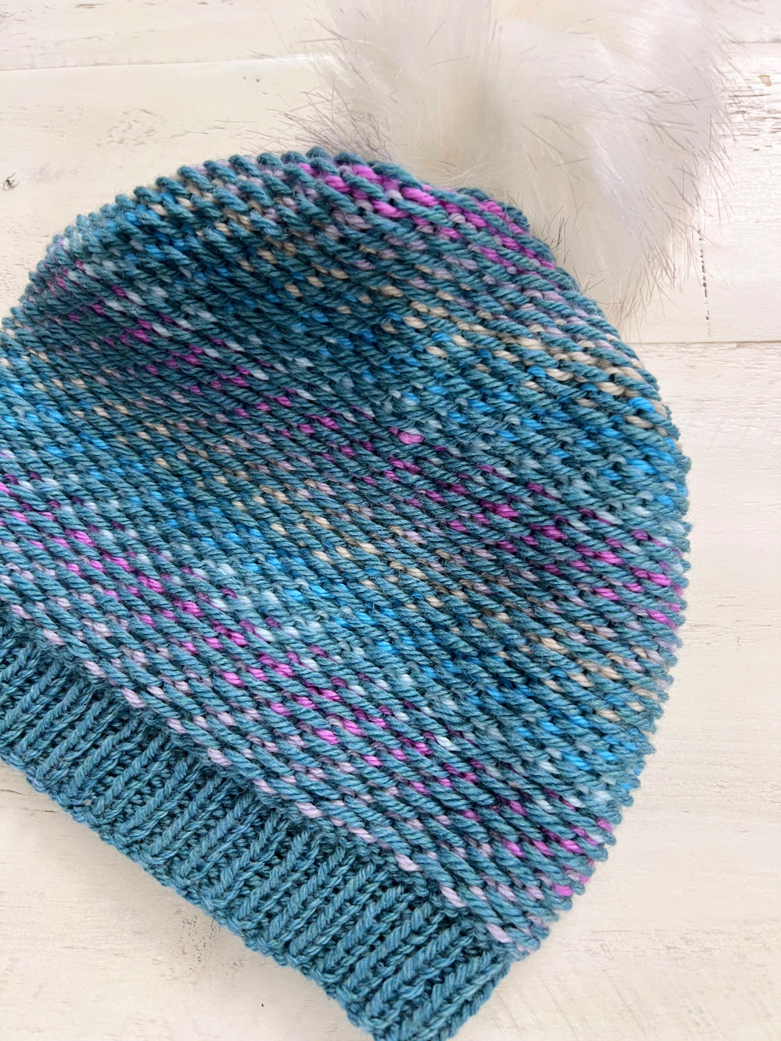 Prism Trail Knit Hat Pattern