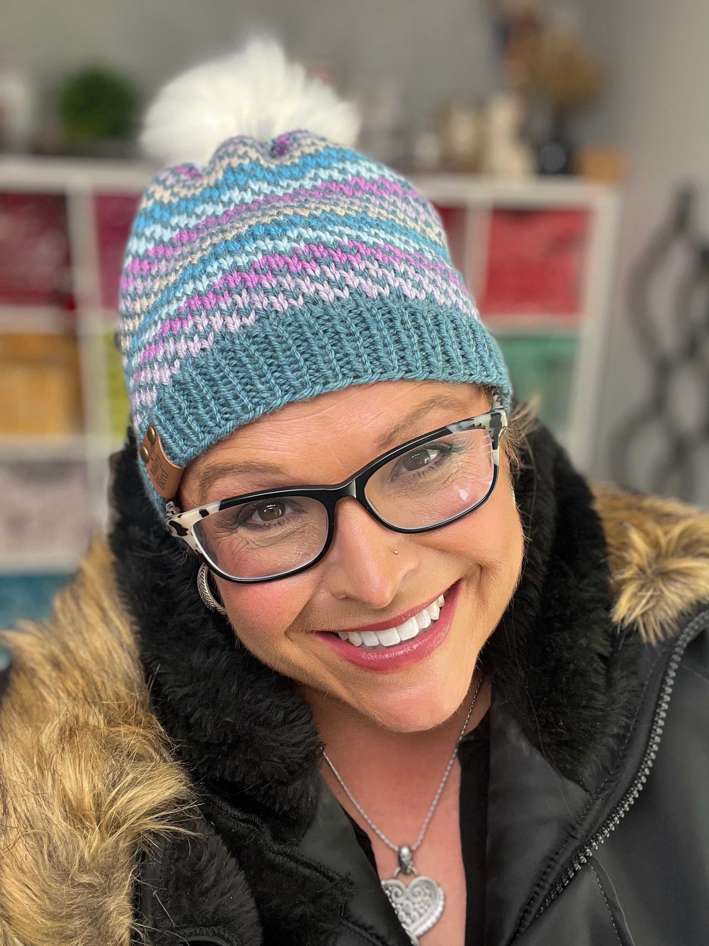 Prism Trail Knit Hat Pattern