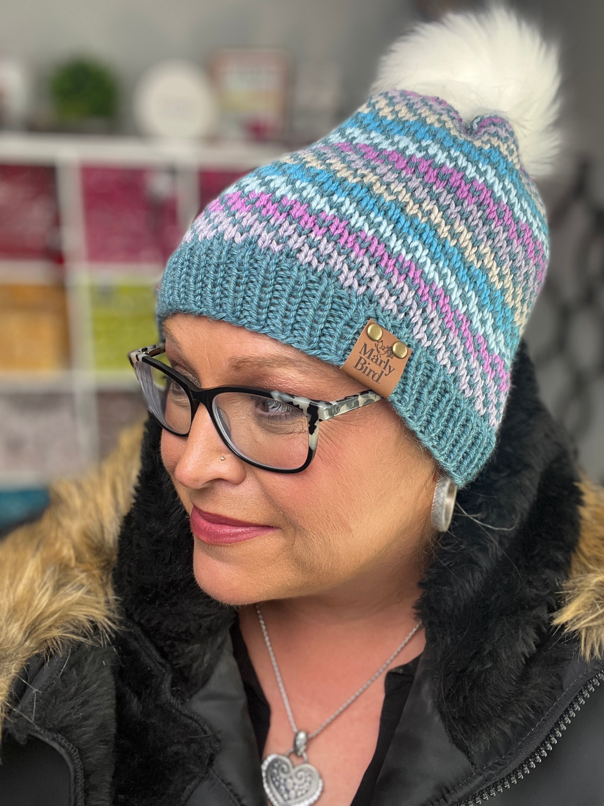 Prism Trail Knit Hat Pattern