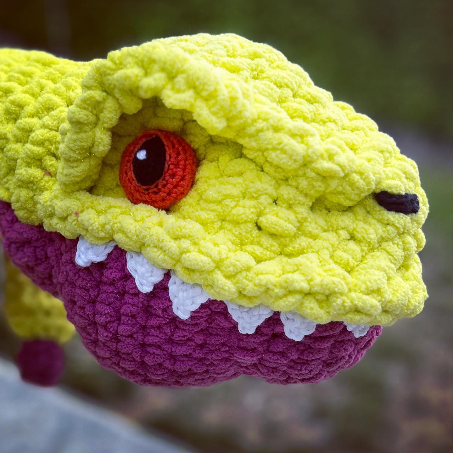 Rori the Raptor: Dinosaur Plush Crochet Pattern