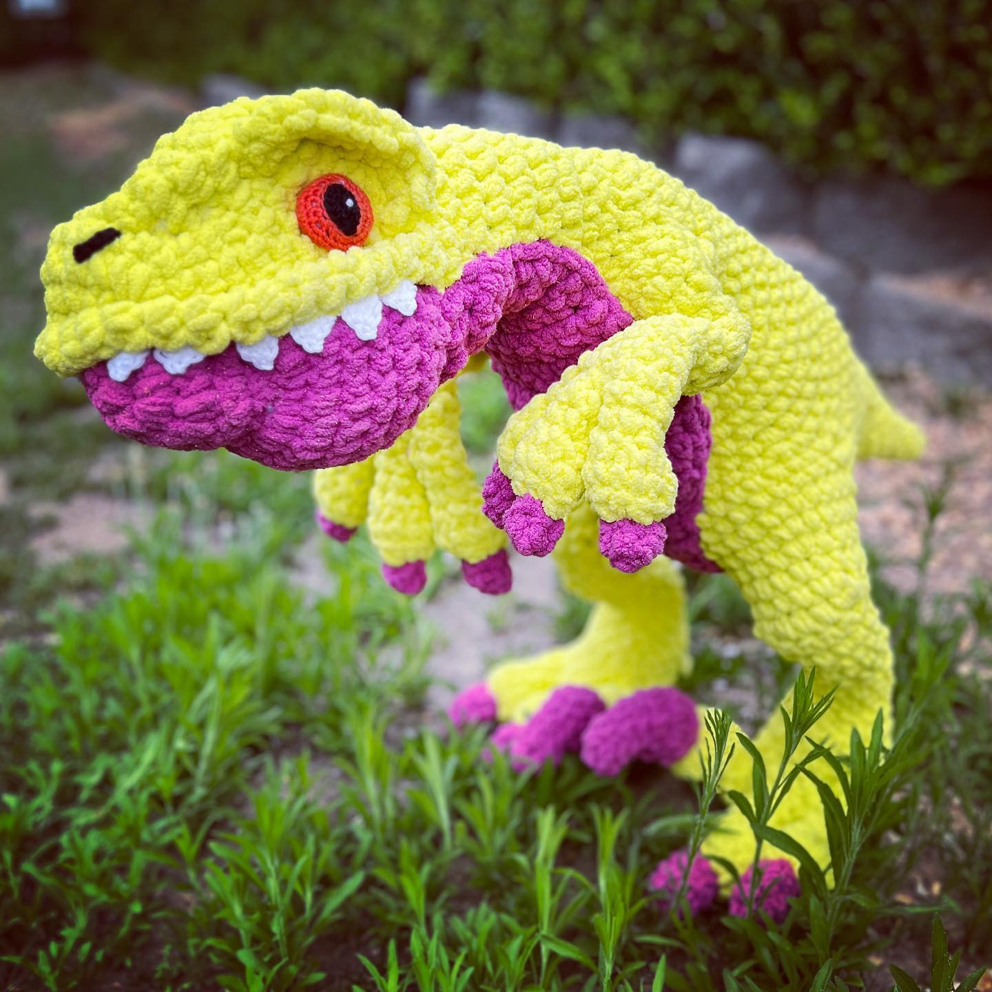 Rori the Raptor: Dinosaur Plush Crochet Pattern