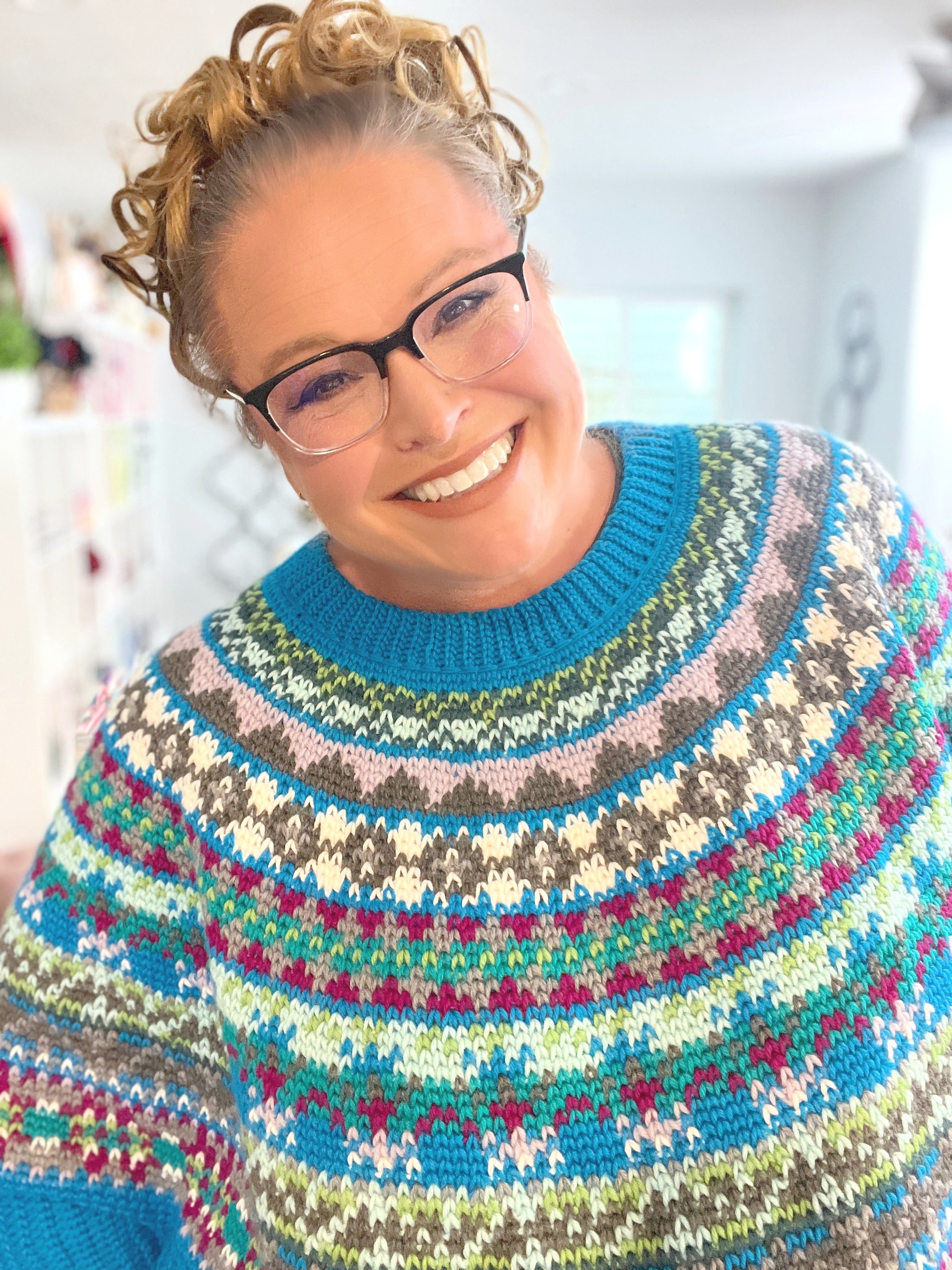Spectrum Stitch Crochet Swoncho by Marly Bird