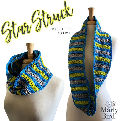 Star Struck Crochet Cowl Sample