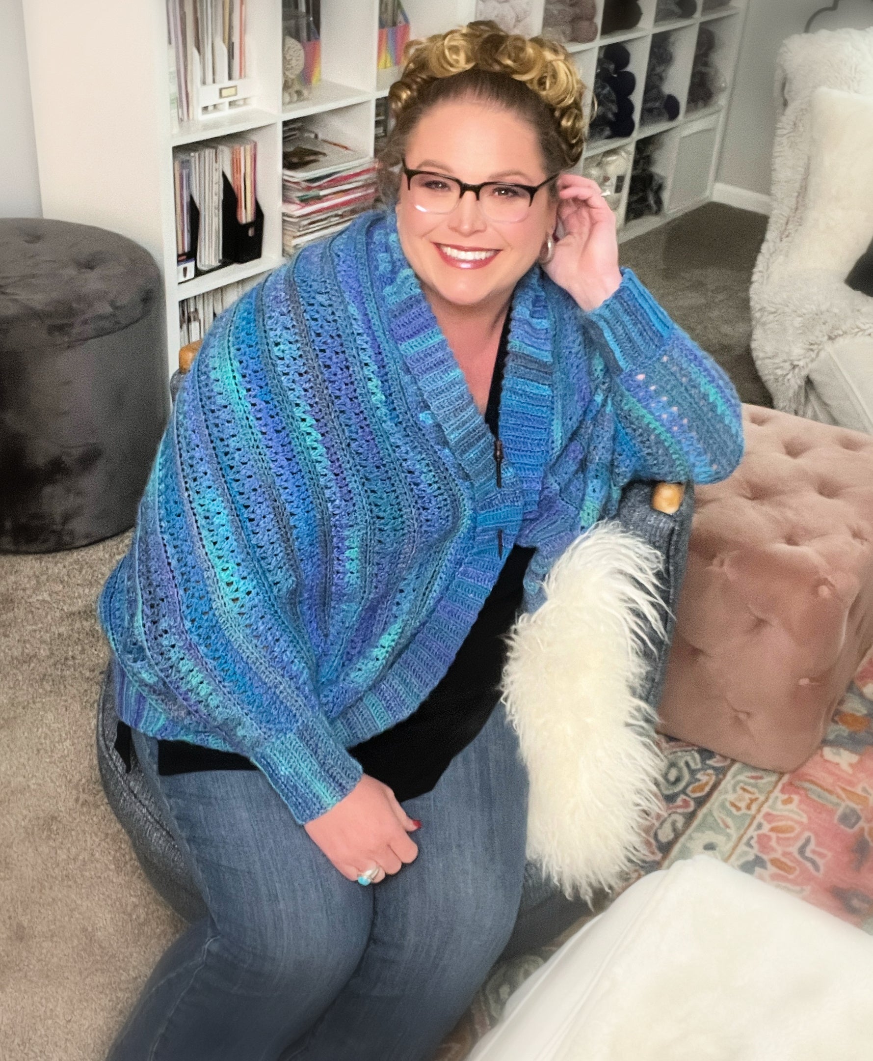 You Are Valued Crochet Cocoon Cardigan Pattern