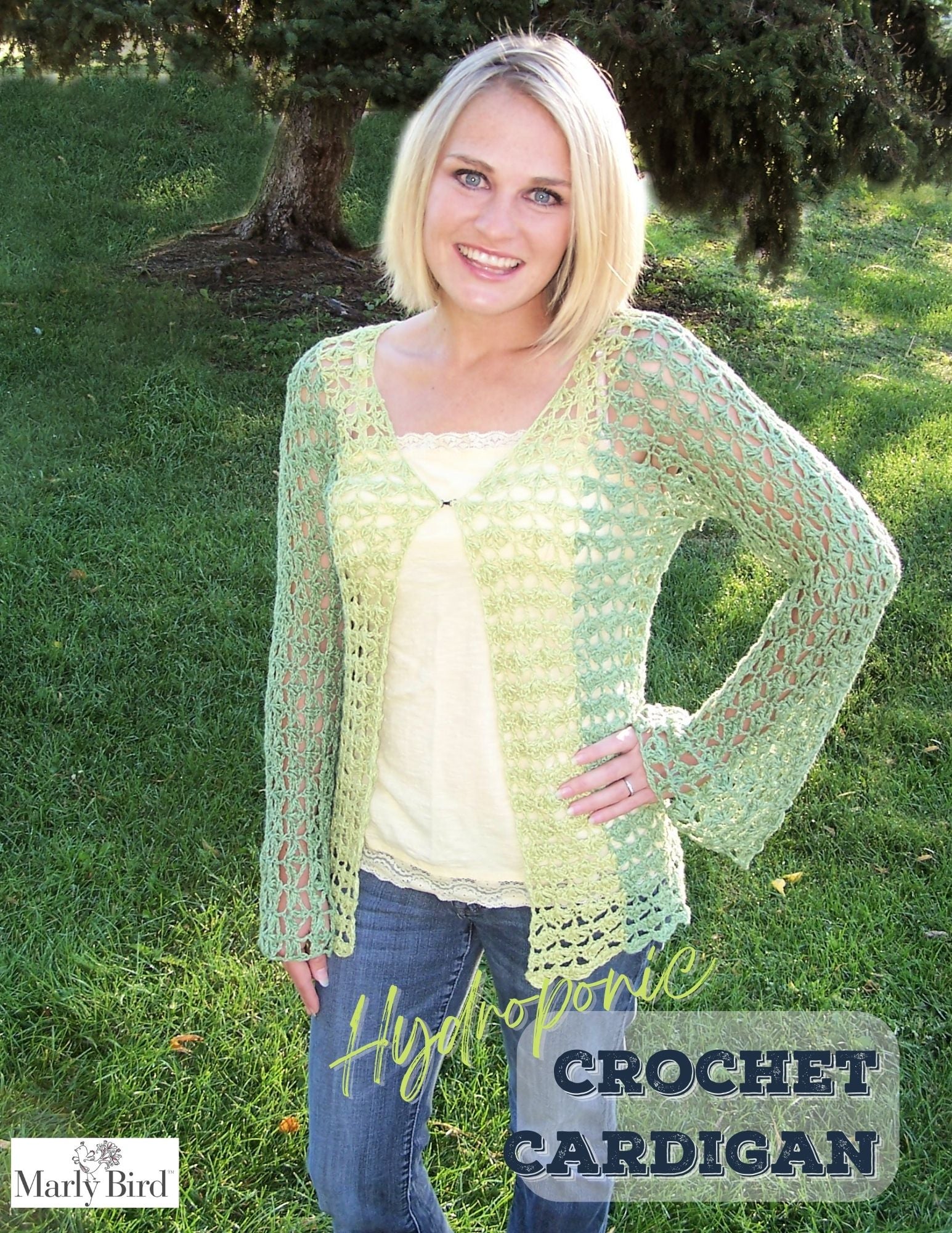 Hydroponic Crochet Cardigan Pattern