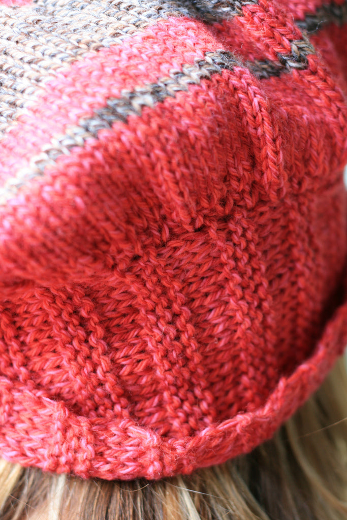 Ratatouille Slouchy Knit Hat Pattern