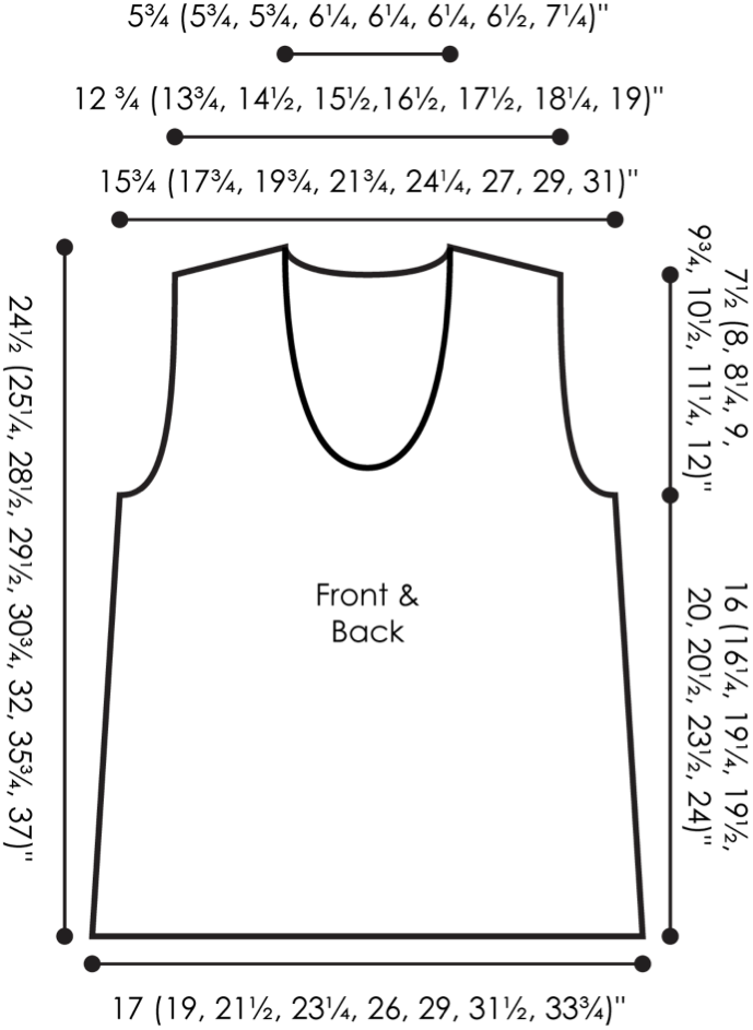 Sweetheart Knit A-Line Tunic Pattern
