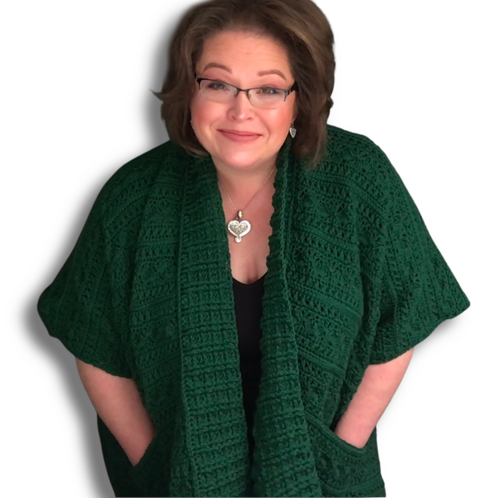 Creekside Crochet Ruana Pattern - Crochet Boho Cardigan with